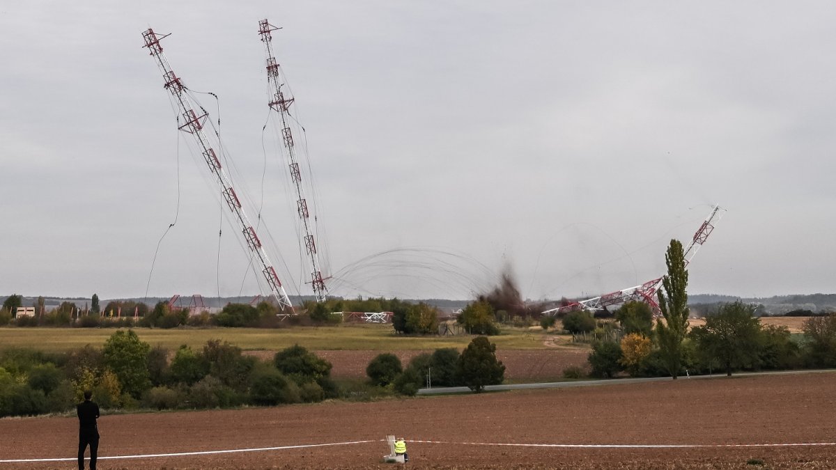 Demolice vysílače Liblice B. (15. 10. 2026)